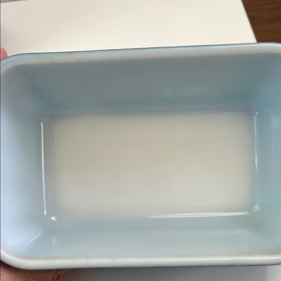 Blue Rectangular Dish Pyrex - Picture 3 of 3